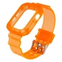Ремешок Color Transparent для Apple Watch 40mm + Protect Case, Orange