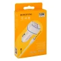 Автомобільний зарядний пристрій Borofone BZ14 2USB 2.4A cable MicroUSB 1m, White