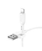 USB Кабель Borofone BX91 Lightning 2.4A 1m, White