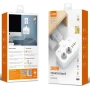 Подовжувач мережі LDNIO SE2435 2 EU ports /1 PD/1 QC/2 auto ID, White