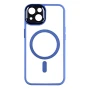 Чехол накладка TPU + PC + Metal Calais with MagSafe для iPhone 13 pink