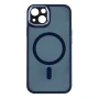 Чехол накладка TPU + PC + Metal Calais with MagSafe для iPhone 13 pink
