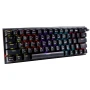 Ігрова Bluetooth Клавіатура TWolf T30 LED Version Blue Switch, Black