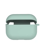 Чехол Silicone Case with microfibra для Airpods Pro 2, Sea blue