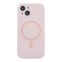 Чехол - накладка Silicone Case Full Camera with Magsafe для iPhone 15 antique white