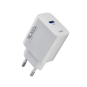 Мережевий Зарядний пристрій Ridea RW-20120 Rapid Pro Type-C QC / PD 20W, White