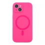 Чехол - накладка Silicone Case Full Camera with Magsafe для iPhone 15 antique white