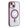 Чохол - накладка TPU Color Magsafe для iPhone 16 wine red