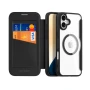 Чехол-книжка Dux Ducis Skin X Pro with MagSafe для iPhone 16 pure black