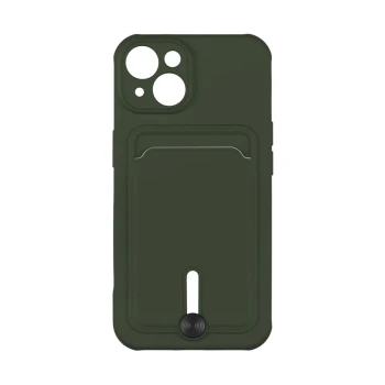 Чехол накладка TPU Colorfull Pocket Card для Apple iPhone 13