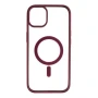 Чохол - накладка TPU Color Magsafe для iPhone 16 wine red
