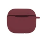 Чохол Silicone Case with hook для Airpods 3, Rose red