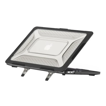 Накладка для ноутбука TPU - PC Hex Shield для MacBook Pro 14" 2024 / 2023 / 2021