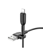 USB Кабель Borofone BX91 Lightning 2.4A 1m, Black