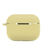 Чехол Silicone Case with hook для Airpods Pro 2, Crem yellow