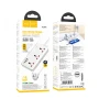 Сетевой Удлинитель Hoco AC8A PD30W / QC18W / 1C3A, White