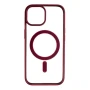 Чохол - накладка TPU Color Magsafe для iPhone 16 wine red