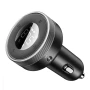 FM-трансмітер модулятор + автомобільний зарядний пристрій Baseus Enjoy Car Wireless CCLH USB 2.4А, Black
