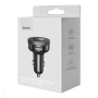 FM-трансмітер модулятор + автомобільний зарядний пристрій Baseus Enjoy Car Wireless CCLH USB 2.4А, Black