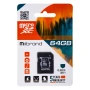 Карта Памяти Mibrand MicroSDXC 64gb UHS-1 10 Class + адаптер, Black