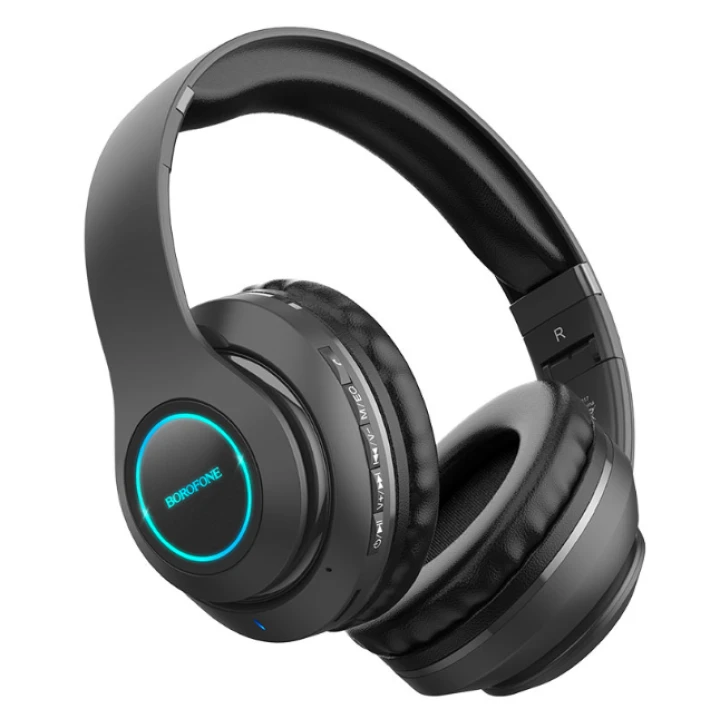 Bluetooth Стерео Гарнітура Borofone BO17, Black