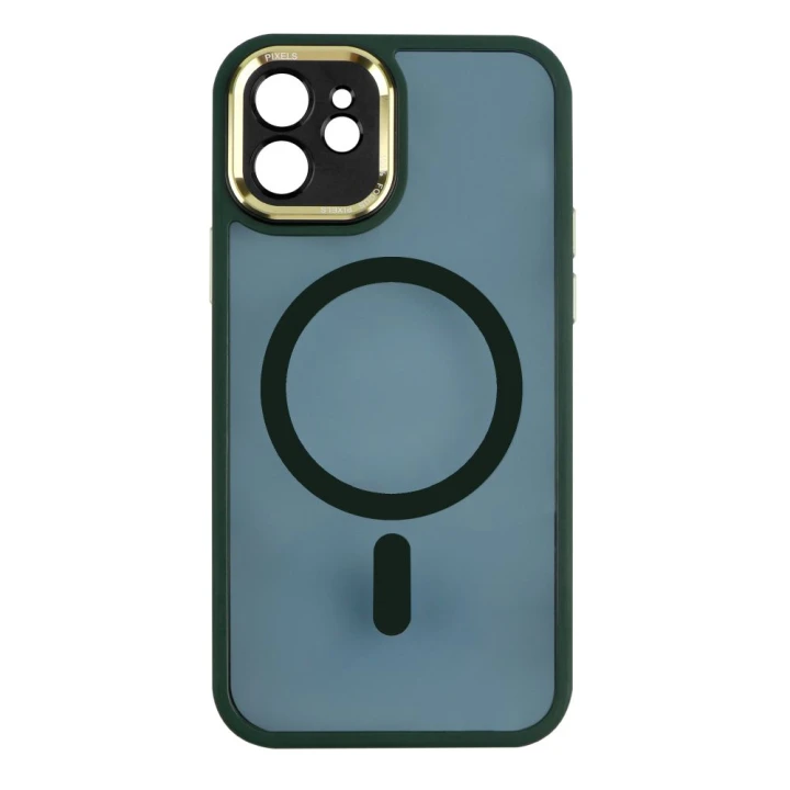 Чохол накладка TPU + PC + Metal Calais with MagSafe для iPhone 12