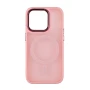 Чехол накладка TPU+PC Color Chrome with Magsafe для Apple iPhone 14 Pro pink