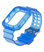 Ремешок Color Transparent для Apple Watch 40mm + Protect Case, Blue