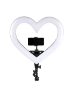 Лампа RGB JM33-13 33cm (Heart Style), Black