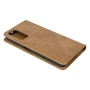 Чохол-книжка Business Leather для Xiaomi Poco X4 / Redmi Note 11 brown