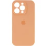 Чехол накладка Silicone Case Full Camera with Frame для Apple iPhone 14 Pro Max