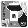 Карта Памяти Hi-Rali MicroSDHC 32gb UHS-3 Class 10, Black