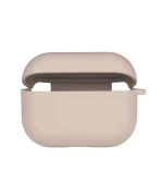 Чохол Silicone Case with microfibra для Airpods Pro 2, Pink sand