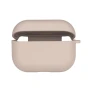 Чохол Silicone Case with microfibra для Airpods Pro 2, Pink sand