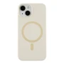 Чохол - накладка Silicone Case with Magsafe для iPhone 14 grey