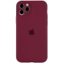 Чехол накладка Silicone Case Full Camera with Frame для Apple iPhone 14 Pro Max