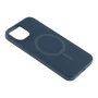 Чохол - накладка Silicone Case with Magsafe для iPhone 14 grey