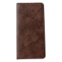 Чохол-книжка Business Leather для Xiaomi Poco X4 / Redmi Note 11 brown
