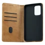 Чохол-книжка Business Leather для Xiaomi Poco X4 / Redmi Note 11 brown