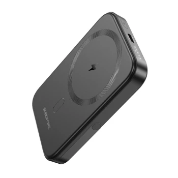 Портативна мобільна батарея Power Bank Borofone BJ51 Kody PD20W magnetic digital display 5000mAh, Black