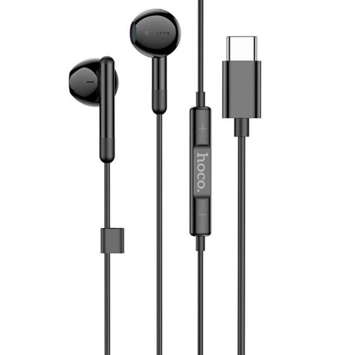 Дротові Навушники Hoco M93 Type-C 1.2m, Black