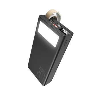 Внешный аккумулятор Power Bank Ridea RP-D20L Phoenix20 10W с фонариком 20000mAh, Black