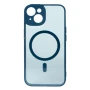 Чехол-накладка Baseus Frame Series Magnetic Case + Glass 0.22mm для Apple iPhone 14 Plus (ARJT030003) blue