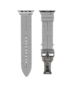 Ремінець Silicone Hermes для Watch 38 / 40 / 41 mm, Cloud Grey