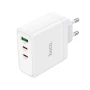 Сетевое Зарядное Устройство Hoco N30 PD65W / QC3.0 1.5A, White