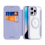 Чехол-книжка Dux Ducis Skin X Pro with MagSafe для iPhone 16 Pro Max blue