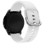 Ремінець Silicone 22mm Original Design для Samsung / Amazfit / Huawei, White