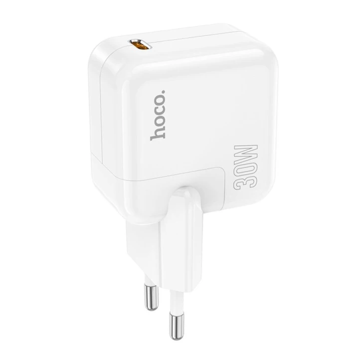 Мережевий Зарядний Пристрій Hoco C112A Advantage PD30W / QC3.0, White