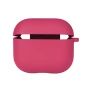 Чохол Silicone Case with microfibra для Airpods 3, Shiny pink