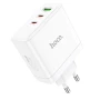 Сетевое Зарядное Устройство Hoco N30 PD65W / QC3.0 1.5A, White